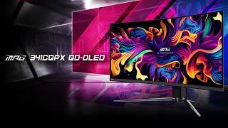 Meet New QD-OLED Monitors: MPG 341CQPX QD-OLED | Gaming Monitor | MSI