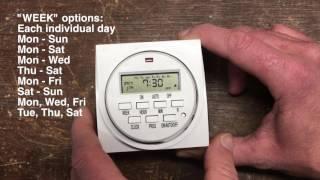 How To Set A Hydrofarm Digital Timer - Titan Controls, Century, Vivosun, Viagrow, Aspectek