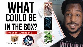 MAINSTREAM MYSTERY BOX Week of 3/10/21 | Michael Cho, Rob Liefeld | Comic Mystery Box Unboxing