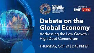 Debate on the Global Economy, October 2024