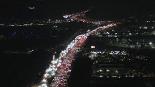 Los Angeles 5:30p traffic before Thanksgiving