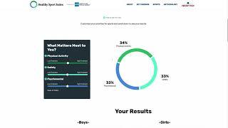 Healthy Sport Index Tutorial