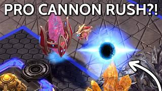 Dark gets Cannon Rushed.