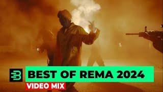 BEST OF REMA VIDEO MIX 2024 - DND, CALM DOWN, CHARM, BOUNCE, BAD BOYS, GINGER BY ROBERT HYPE