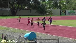 Tyser Mills Classic 2024 CALABAR First Track and Field Meet Boys CLASS 1 200m  All Races  #200m