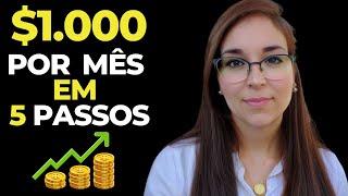 Como Ganhar $1000/Mês Online com IA: Método Completo 2024