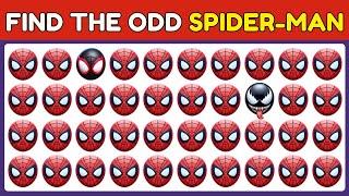 Find the Odd Emoji Out – Spider-Man Verse Edition!  Ultimate Levels Easy Medium And Hard