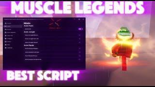 Muscle Legends Script with FASTEST Auto Farm, Auto Kill Players, Auto Hatch Crystals & More for FREE