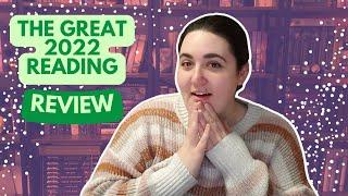 the great 2022 reading review!! || stats, faves, worst books of the year, and more!