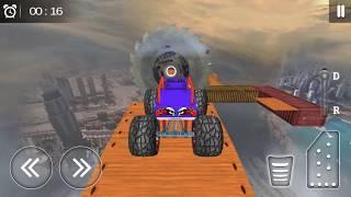 Monster Truck Racing - Monster Truck Stunt Game Gameplay Video Android/iOS