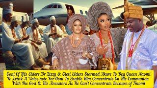 Ooni Of Ife's Elders,Dr Lizzy & Giesi Elders Stormed Akure To Beg Queen Naomi To Leave A Voice nt