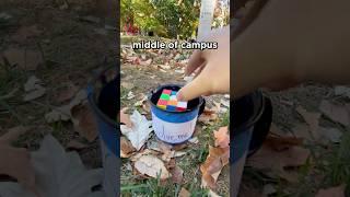 I Left a Rubik's Cube in the Middle of My College... #shorts