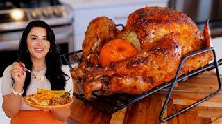 How to COOK a JUICY TURKEY in the Oven, Fully Seasoned Step-by-Step Juicy Turkey Recipe