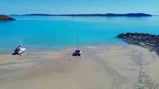 Careening Lamitsu on a Kimberley beach