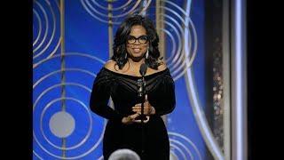 Oprah Winfrey accepts Cecil B. DeMille Award at Golden Globes