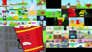 BFDI-BFB but all episodes play at the same time and are synced to the intro