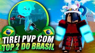 CHAMEI O TOP 2 DE PVP SKILL DO BRASIL PARA O PVP!!! BLOX FRUITS