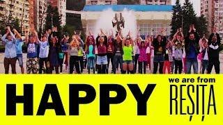 Pharrell Williams Happy - We are HAPPY in RESITA  [ROMANIA]