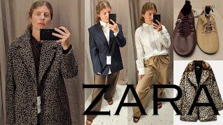 ZARA НОВИНКИ ОСЕНИ 2024, ЛЕОПАРД, КОЖА, ШЕРСТЬ