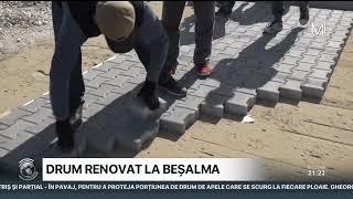 Drum nou pentru 150 de gospodării din Beșalma: „Cel mai rău drum din sat” devine istorie