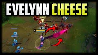 EVELYNN TOP LANE CHEESE IS LEGIT BUSTED | Evelynn Top Season 13 League of Legends