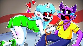 SMILING CRITTERS : CATNAP Has Dark Intentions! - Sad Love Story | Poppy Playtime 4 Animation