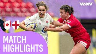 England become back-to-back CHAMPIONS  | Canada v England | Highlights | WXV 1