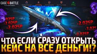 ЧТО ЕСЛИ ОТКРЫВАТЬ КЕЙСЫ ТОЛЬКО НА ВСЕ ДЕНЬГИ на CASE-BATTLE! СРАВНИЛ 2 САЙТА КЕЙС БАТЛ и CS2CASE!