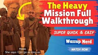 EASY! Star Wars Outlaws The Heavy Mission Gameplay Walkthrough