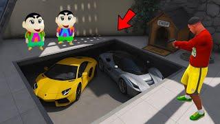 FRANKLIN FOUND A SECRET BASE NEAR CHOP'S HOUSE IN GTA 5