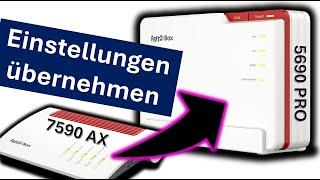 Anleitung: Einstellungen in der Fritz!Box 5690 Pro übernehmen trotz Fritz!OS Problem