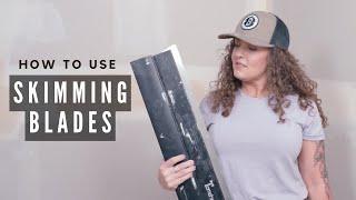 How to use Drywall Skimming Blades