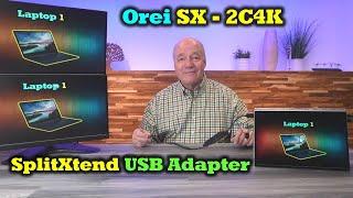 Orei SplitXtend SX-2C4K Review | Add 2 Monitors Instantly to Any Computer!