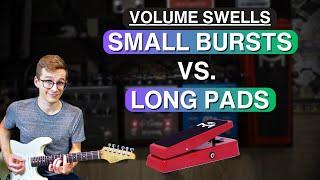 Ambient Guitar Swells - Short Bursts vs. Long Pads (exact settings)