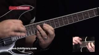 Alexi Laiho Style Guitar Solo Performance by Andy James | Licklibrary