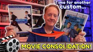 CATCH ME IF YOU CAN CUSTOM MOVIE CONSOLIDATION   Shelf and Space Saver!!