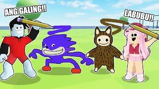 Doodle Transform | LABUBU and SHIN SONIC Drawing Challenge ️ | Roblox Tagalog