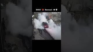 #BMW burnout smoke 