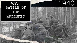 How The Germans Moved 1,400 TANKS Through To The impassable Ardennes - WWII Tactics explained