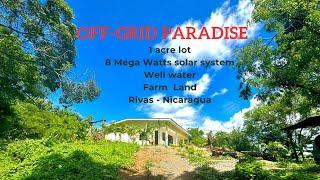 Off-Grid Paradise: Self-Sufficient Home $145k USD | Rivas, Nicaragua | +505 8568-9174 | bvnica.com