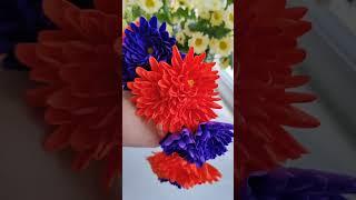 Ободок из фоамирана #цветыотбади #фоамиран #цветыизфоамирана #аксессуарыдляволос