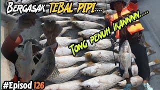 Leka di asak TEBAL PIPI, nyaris dihimpit Tongkang pasir!!!!!