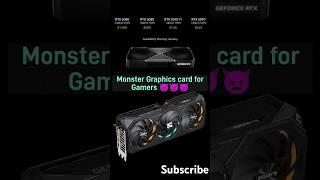 Monster Graphics card for New Gamer .#shorts #ytshorts #tech #graphics #cards #best #nvidia #pc