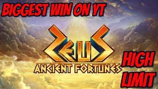 ZEUS ANCIENT FORTUNES | High Limit Big Win Bonus (Handpay)