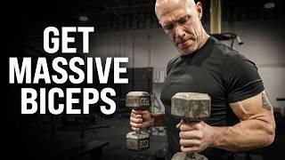 The ONLY 3 Bicep Exercises For Men Over 40 (GET RIPPED ARMS!)