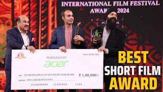 Winner of Best Short Film Award at Dadasaheb Phalke International Film Festival Awards 2024 #shorts