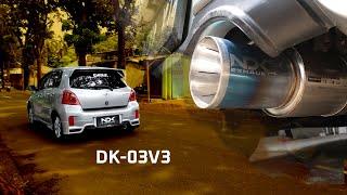 Yaris Pasang Muffler DK-03v3 Suara Bass | NDK Exhaust