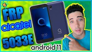 Cómo quitar CUENTA GOOGLE del ALCATEL  5033E ANDROID 11  | Tutorial FÁCIL | BIEN EXPLICADO ‍️