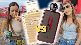 THE KINGDOM VS 9PM REBEL (WHICH MEN'S PERFUME IS THE SEXIEST?) STREET TEST!