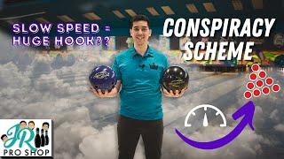 SLOW SPEED = HUGE HOOK?? | Radical Conspiracy Scheme | Bowling Ball Review